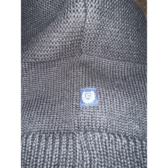 Chaps Men’s Pullover Sweater Quarter Zip American Black XL NWT Casual Preppy - Picture 7 of 11